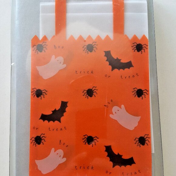 HALLOWEEN Party Invites / Notecards MER MERI Box of 8 Printable Treat Bag Design - Picture 1 of 3